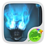 skulls keyboard android application logo